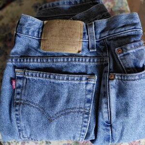 Levi's Light Blue Classic Straight Jeans